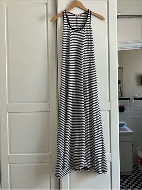 Demylee striped cotton dress